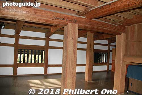 Inside the South Turret.
Keywords: shimane Matsue Castle