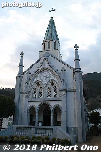 Tsuwano Catholic Church dedicated to Saint Francis Xavier who visited Japan as a Christian missionary in 1549–50. 津和野カトリック教会
Keywords: shimane tsuwano
