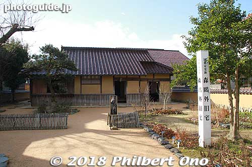 Mori Ogai's birth home. 森鴎外旧宅
Keywords: shimane tsuwano japanhouse