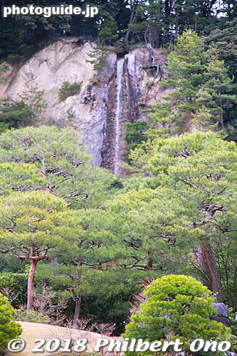 Adachi Museum of Art garden waterfall, Shimane Prefecture.
Keywords: shimane yasugi adachi art museum