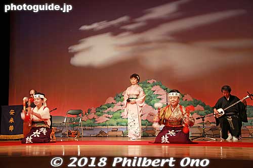 Keywords: shimane yasugi bushi folk song dance dojosukui