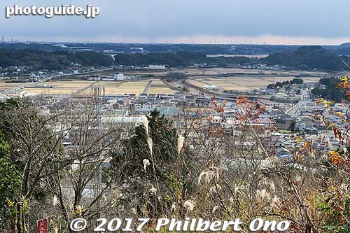 View from Iinoya Castle site
Keywords: shizuoka hamamatsu iinoya