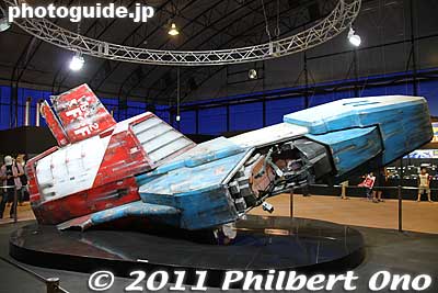 Life-size spaceship.
Keywords: shizuoka higashi giant gundam statue hobby fair 