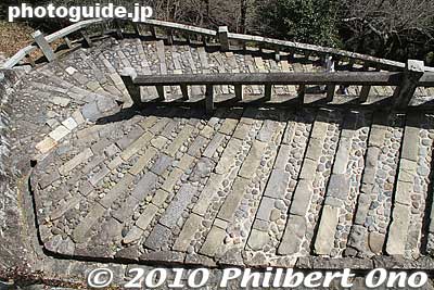 Stone steps 石段
Keywords: shizuoka nihondaira kunozan 