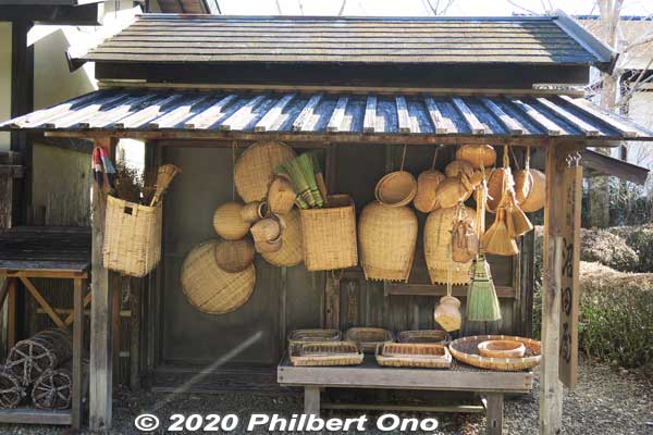 Rattan and straw products.
Keywords: tochigi Edo Wonderland Nikko Edomura