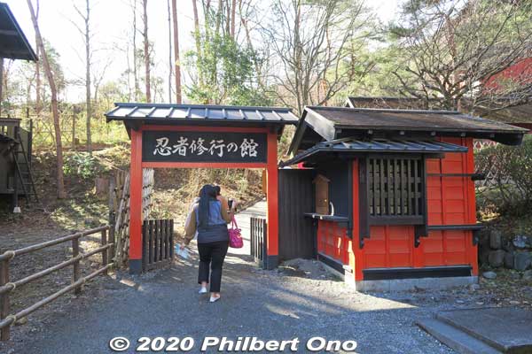 Entrance to Ninja Training Hall.
Keywords: tochigi Edo Wonderland Nikko Edomura