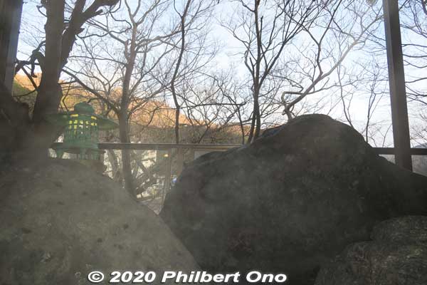 View from the outdoor bath.
Keywords: tochigi nikko Kinugawa Onsen Park Hotels hot spring