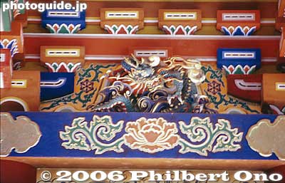 Oriental zodiac (dragon) carving on five-story pagoda
Keywords: tochigi nikko world heritage site toshogu shrine