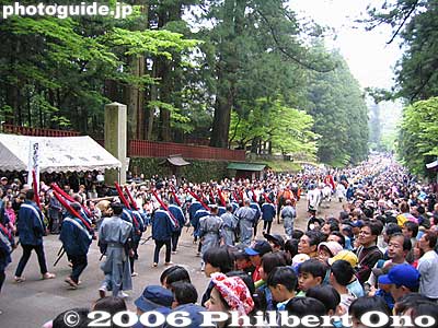 Omotesando main promenade 表参道
Keywords: tochigi nikko toshogu shrine spring festival