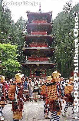 Warriors and Five-story Pagoda
Keywords: tochigi nikko toshogu shrine spring festival japanshrine