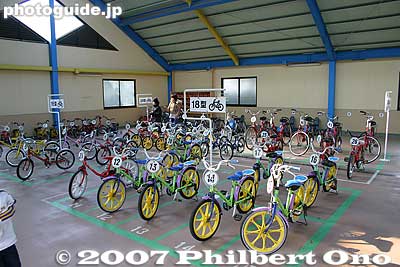 Over 160 bicycles for free rental.
Keywords: tokyo arakawa-ku park bicycles