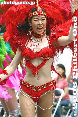 Keywords: tokyo asakusa tokyo taito-ku ward asakusa samba festival matsuri sexy woman women