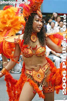 Keywords: tokyo taito-ku ward asakusa samba festival matsuri sexy woman women