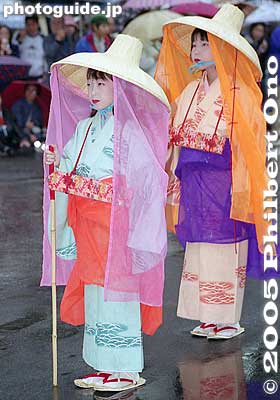Ariwara no Narihira (825-880) comes to east Japan
在原業平　東下り
Keywords: tokyo taito-ku asakusa jidai matsuri festival historical period kimonobijin