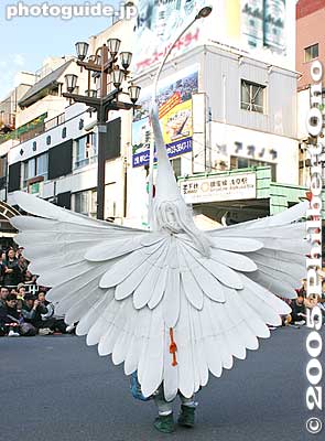 White Heron Dance rear view
Keywords: tokyo taito-ku asakusa jidai matsuri festival historical period