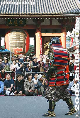 Tokugawa Ieyasu takes up residence in Edo. 徳川家康　江戸入府
Keywords: tokyo taito-ku asakusa jidai matsuri festival historical period japansamurai