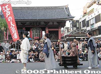 Edo's Popular People　江戸の人気者
江戸の人気者
Keywords: tokyo taito-ku asakusa jidai matsuri festival historical period