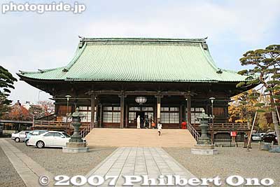 Kannon-do main worship hall 観音堂(本堂）
Keywords: tokyo bunkyo-ku ward shingon buddhist temple