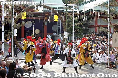 Keywords: tokyo chiyoda-ku hie jinja shrine sanno matsuri festival daidengaku dance