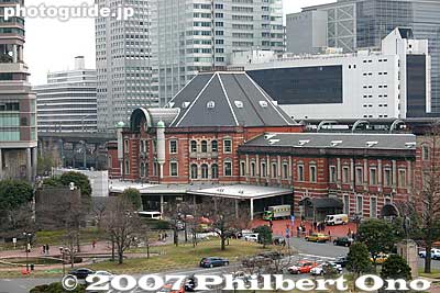 Tokyo Station, Marunouchi North Entrance dome in 2007.
Keywords: tokyo chiyoda-ku JR train station marunouchi red brick building