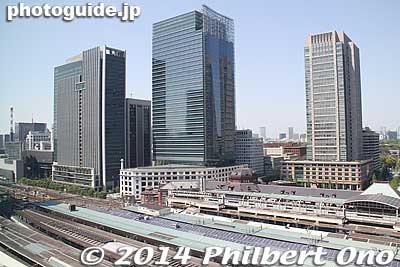 Marunouchi side buildings.
Keywords: tokyo chiyoda-ku JR train station marunouchi