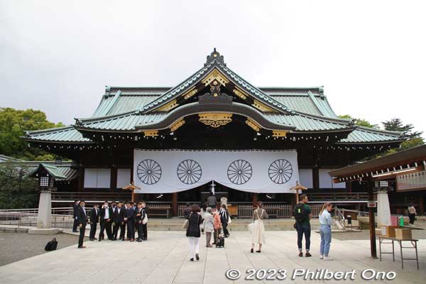 Yasukuni Shrine.
Keywords: tokyo Chiyoda-ku Yasukuni Shrine sumo