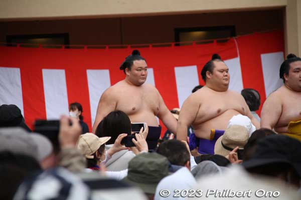 Asanoyama at the end.
Keywords: tokyo Chiyoda-ku Yasukuni Shrine sumo