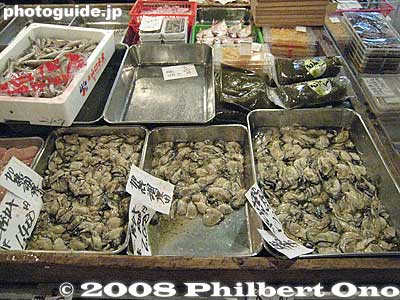 Oysters
Keywords: tokyo chuo-ku tsukiji fish market Metropolitan Central Wholesale Market