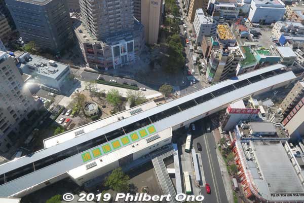 Top view of Funabori Station on the Toei Shinjuku subway line.
Keywords: tokyo edogawa-ku funabori tower