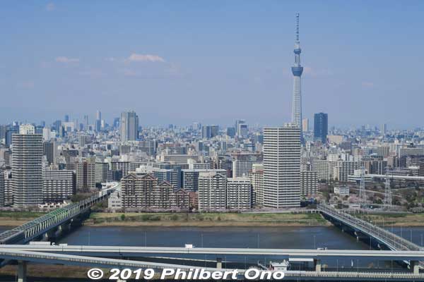 Looking toward Tokyo Skytree.
Keywords: tokyo edogawa-ku funabori tower