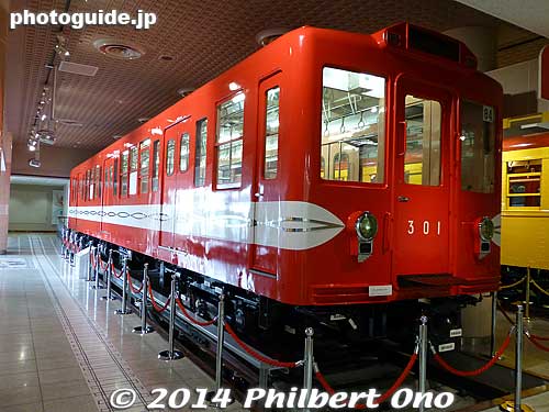 Marunouchi Line car from the mid-1950s.
Keywords: tokyo edogawa-ku kasai subway metro museum railway train