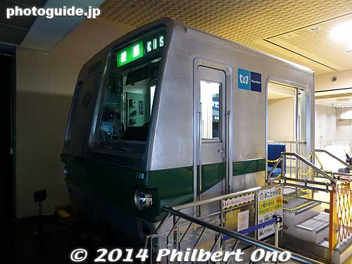 Chiyoda Line subway train simulator.
Keywords: tokyo edogawa-ku kasai subway metro museum railway train
