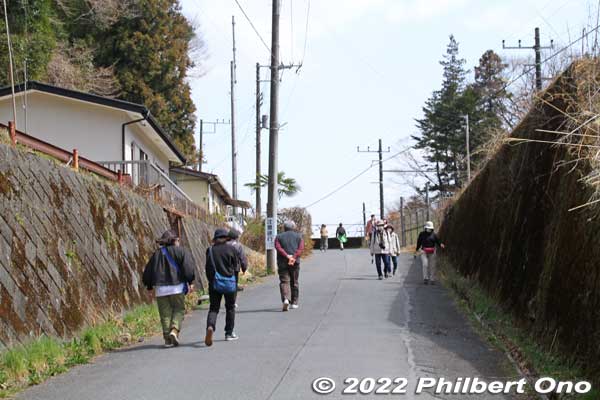Walking to Kogesawa Bairin.
Keywords: tokyo hachioji takao baigo ume plum blossoms flowers