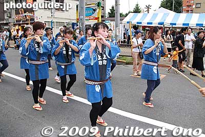 Flute players
Keywords: tokyo hachioji matsuri festival floats 