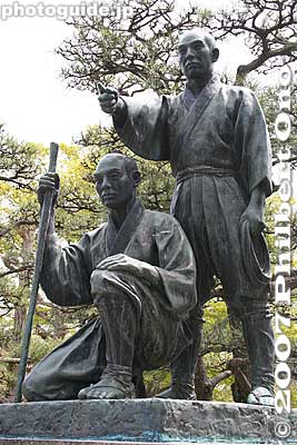 Statue of the Tamagawa brothers
Keywords: tokyo hamura tamagawa river josui canal