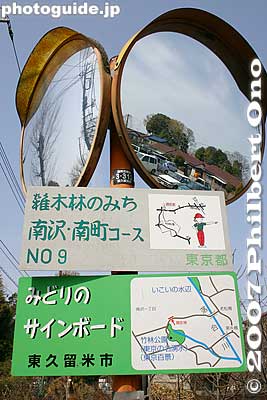 Map to the natural springs.
Keywords: tokyo higashikurume