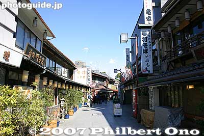 When you get to Shibamata, don't expect the quiet shitamachi charm depicted in the Tora-san movies. Expect a lot of tourists instead, especially on weekends and holidays.
Keywords: tokyo katsushika-ku ward shibamata