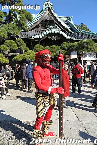 Another oni (ogre).
Keywords: tokyo katsushika ward shibamata taishakuten temple setsubun