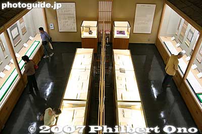 Inside Basho Memorial Museum. Open 9:30 am - 5:00 pm.
Keywords: tokyo koto-ku ward haiku poet basho matsuo museum