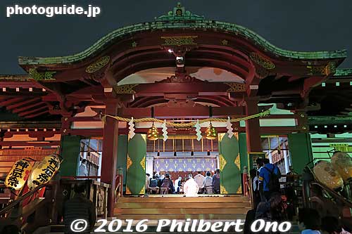 Keywords: tokyo koto-ku kameido tenjin shrine taimatsu torch festival matsuri