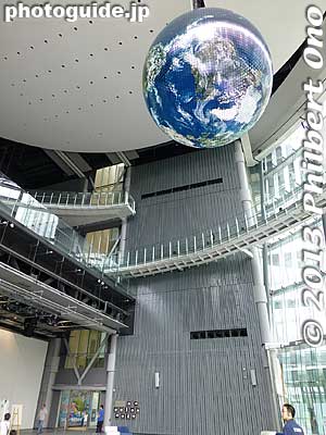 Keywords: tokyo koto-ku miraikan science technology museum odaiba
