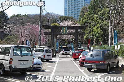 Way to Toshogu Shrine in Shiba Park.
Keywords: minato-ku tokyo shiba park Toshogu Shrine