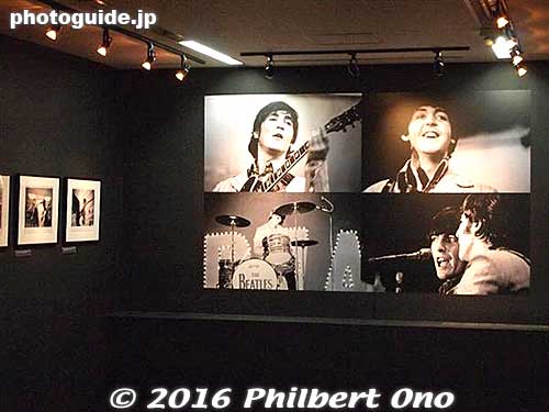 During their stay in Tokyo, the Beatles were basically imprisoned in their hotel. But they managed to sneak out once or twice.
Keywords: tokyo nakano-ku beatles photo exhibition