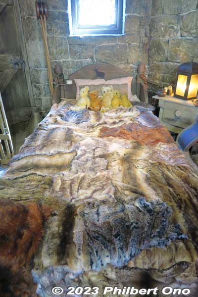Hagrid’s Hut bed.
