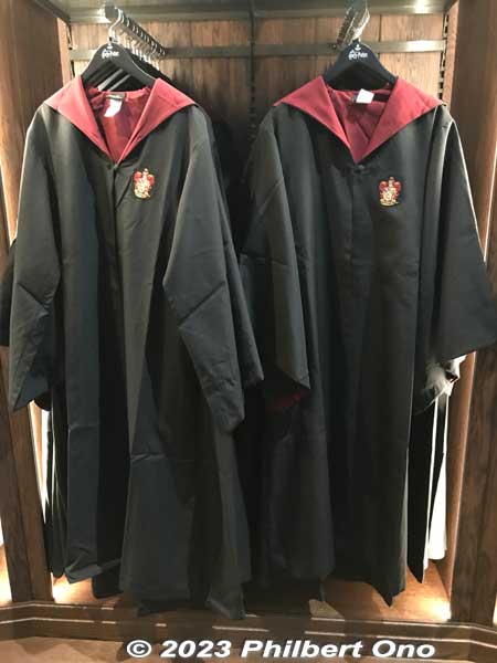 Hogwarts robes.
