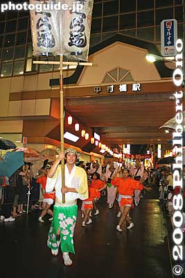 Koganei Sakura-ren 小金井さくら連
Keywords: tokyo nerima-ku nakamurabashi awa odori dance matsuri festival dancers children girls kimono