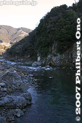 Keywords: tokyo ome mitake gorge tama river
