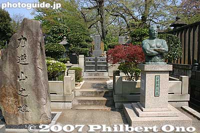 Rikidozan's grave
Keywords: tokyo ota-ku ikegami honmonji temple buddhist nichiren rikidozan grave cemetary