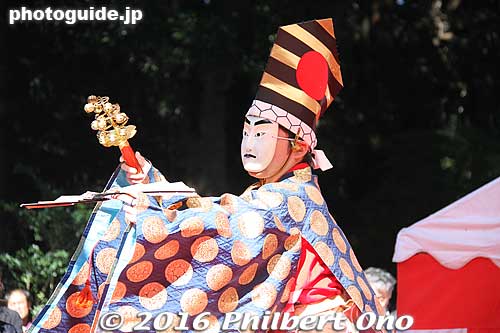Sanbaso dancer
Keywords: tokyo shibuya-ku meiji shrine shinto