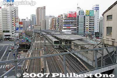 JR Gotanda Station as seen from Keihin Kyuko Gotanda Station.
Keywords: tokyo shinagawa-ku ward gotanda train station
